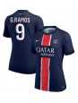 Billige Paris Saint-Germain Goncalo Ramos #9 Hjemmedrakt Dame 2024-25 Kortermet